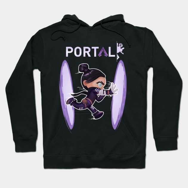 Wraith Portal Hoodie by StudioBonnieClyde